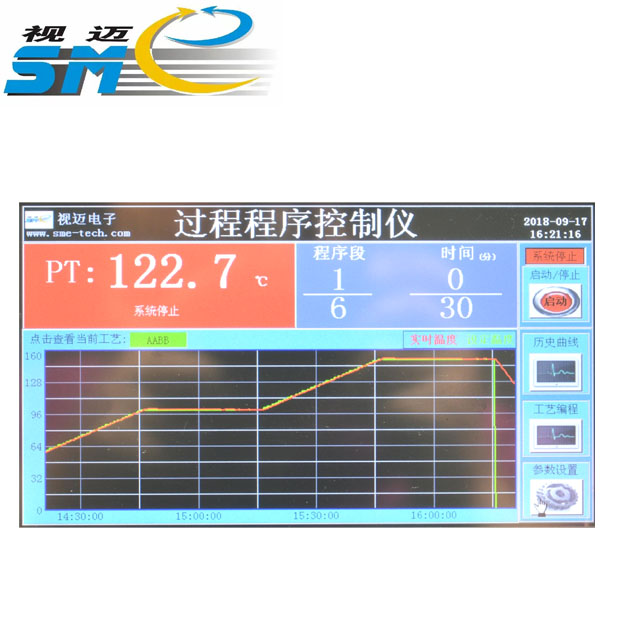 觸摸屏過(guò)程程序控制記錄儀【SmeTCR-P】